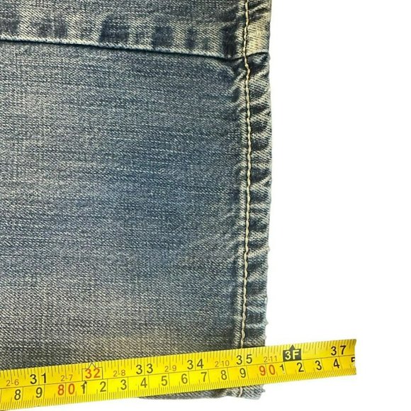 Ariat Mid Wash Straight Leg Distressed Jeans Mens 31 x 36 - Picture 5 of 5